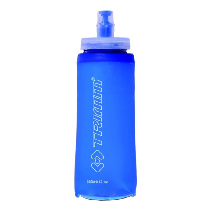 Фляга Trimm GEL-FLASK-H 350 blue/white print - синий 