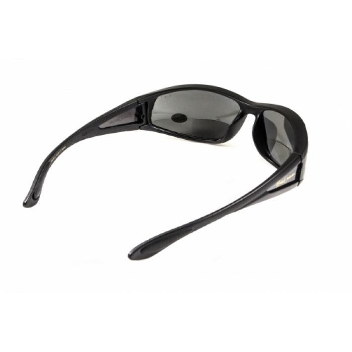 Очки BluWater Winkelman-2 polarized (1.5 bifocal) (gray) черные  