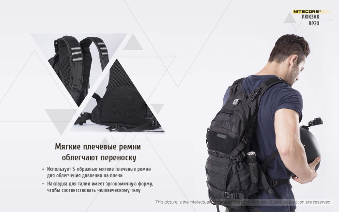 Рюкзак тактический Nitecore BP20  