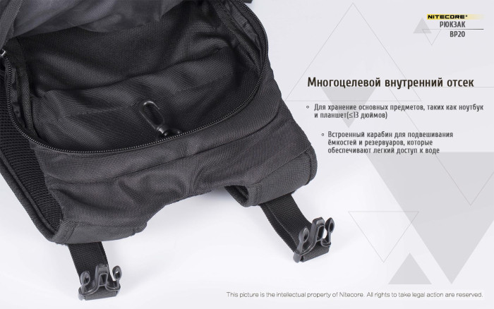 Рюкзак тактический Nitecore BP20  
