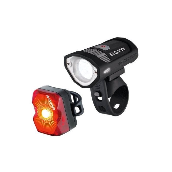 Комплект фонарей Sigma Sport Buster 200/Nugget Flash 