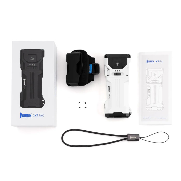 Фонарик ручной Wuben X1 PRO White  
