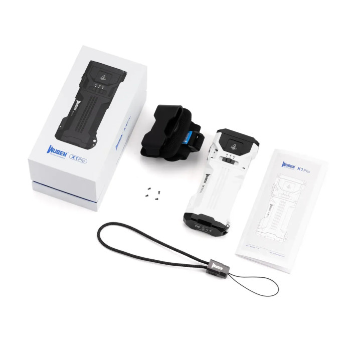 Фонарик ручной Wuben X1 PRO White  