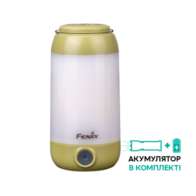 Кемпинговый фонарь Fenix CL26R (зеленый), 400 лм.