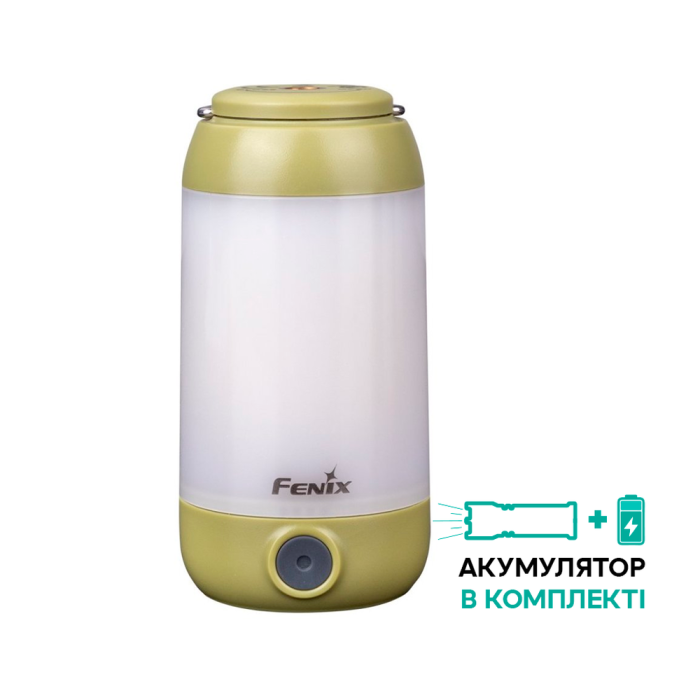 Кемпинговый фонарь Fenix CL26R (зеленый), 400 лм.  