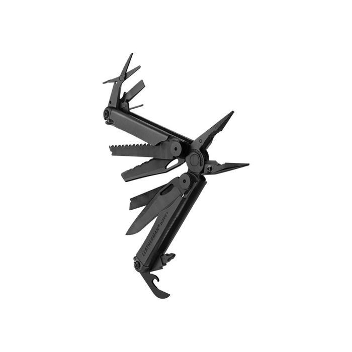 Мультитул Leatherman Wave Plus Black, синтетический чехол  