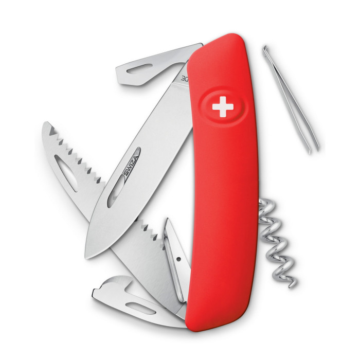 Швейцарский нож Swiza D05 Red 