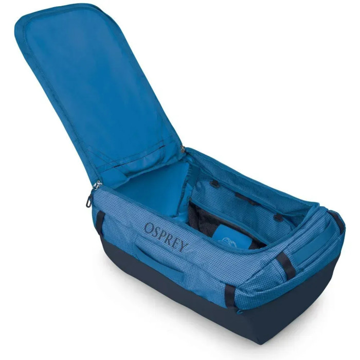 Сумка Osprey Transporter Duffel 95 blue flame/nocturnal blue - O/S - синий  