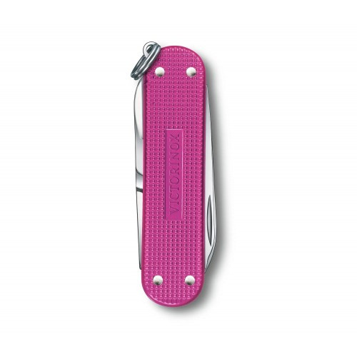 Классический нож-брелок Swiss Army Knife, Classic SD Alox Colors, 58 mm, Flamingo Party, Gift Box  