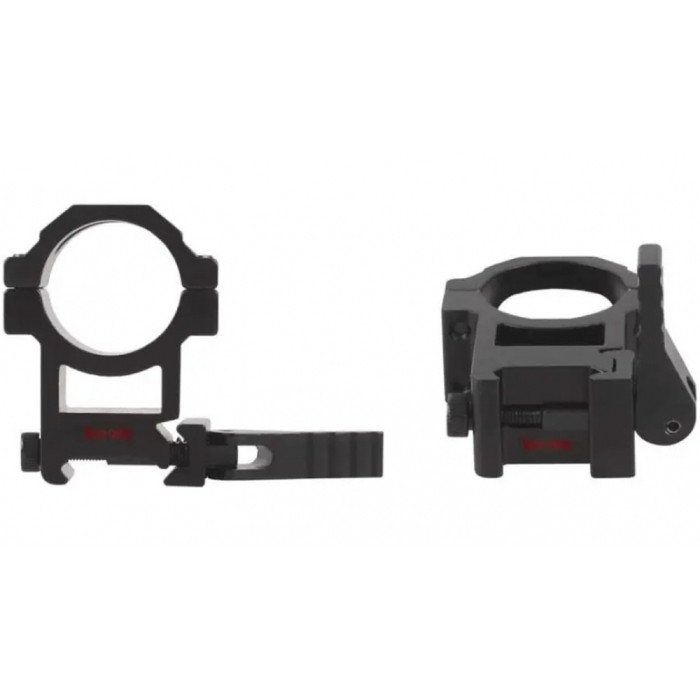 Кольца Vector Optics 30 мм быстросъемные на Вивер/Пикатини  