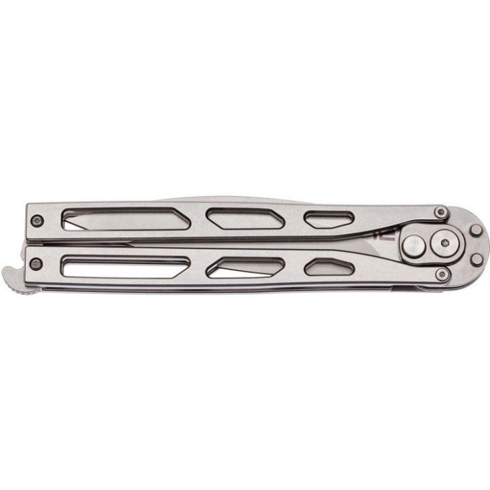 Нож Artisan Kinetic Balisong Small, D2, Steel silver  