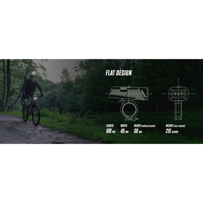 Фонарь Sigma Sport Buster 1600  