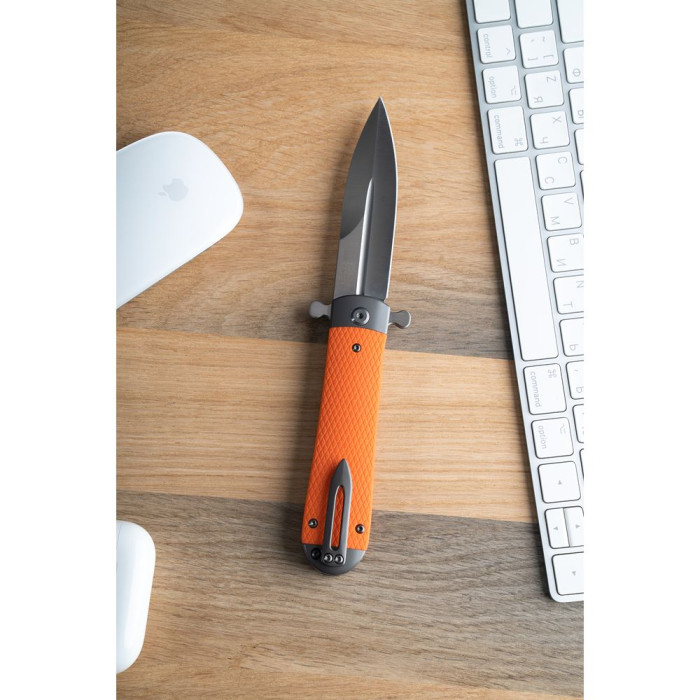 Нож Adimanti Samson by Ganzo оранжевый  