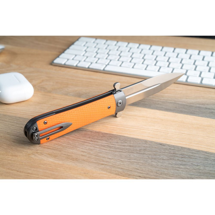 Нож Adimanti Samson by Ganzo оранжевый  