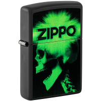 Зажигалка  Zippo 218 2022PFF Zippo Cyber Design 48485