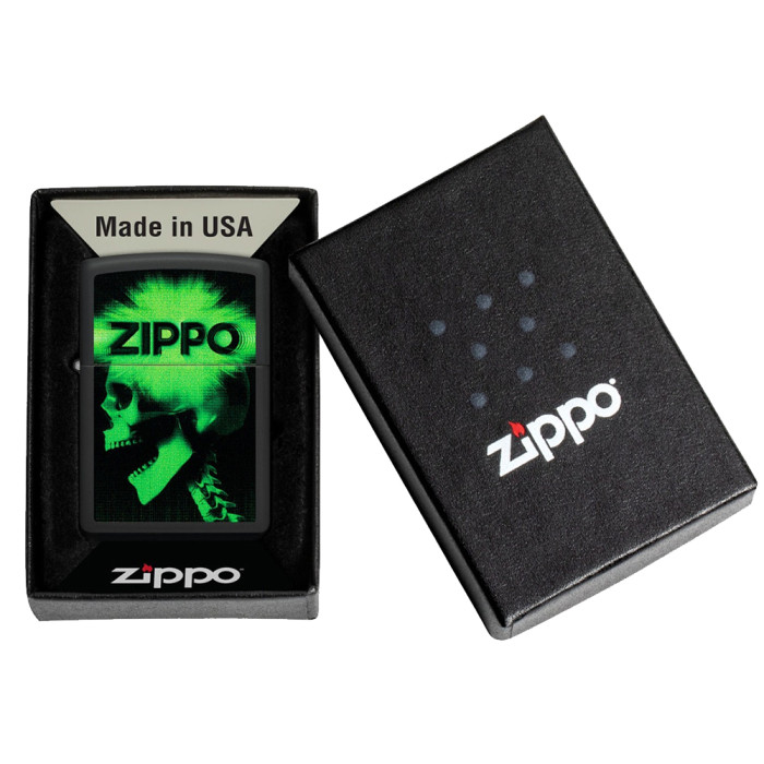 Зажигалка  Zippo 218 2022PFF Zippo Cyber Design 48485  