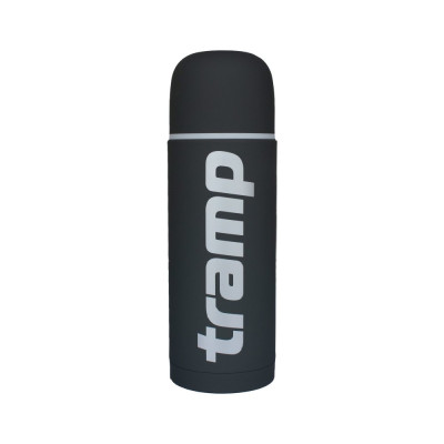 Термос Tramp Soft Touch 0,75 л серый