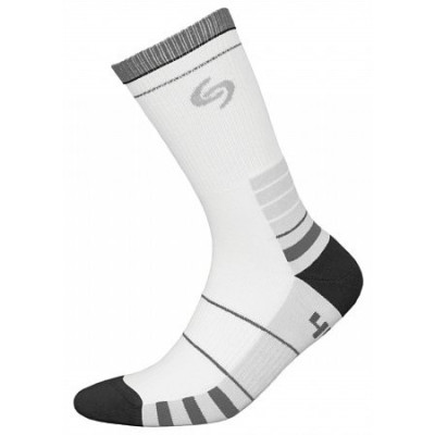 Термоноски InMove Sport Deodorant Белый с серым, 44-46