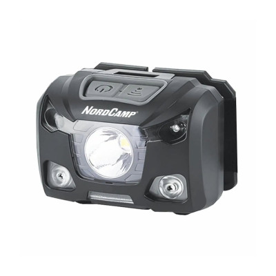 Фонарь налобный Nord Camp 250Lm, 5W XPG, 1200mAh/3xAAA (not included), Sensor White/Red