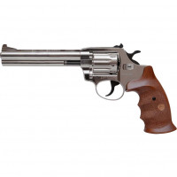 Револьвер флобера Alfa mod.461 6" 4мм рукоять №9 никель/дерево (144927/9)