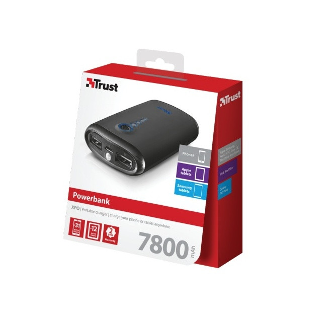 Портативная батарея Trust XPO 20385 7800 mAh  