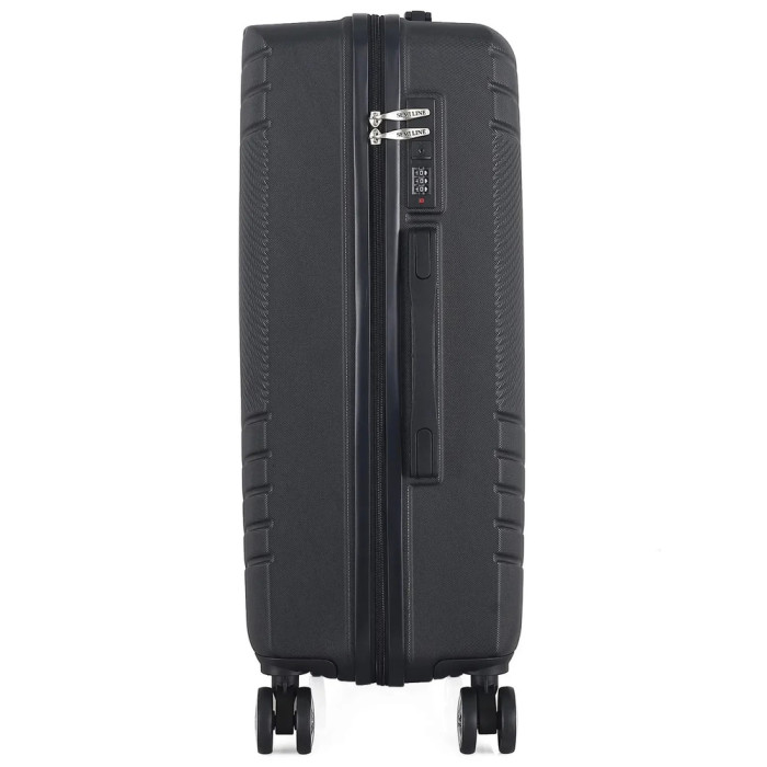Чемодан Semi Line 24" (M) Black (T5789-2)  