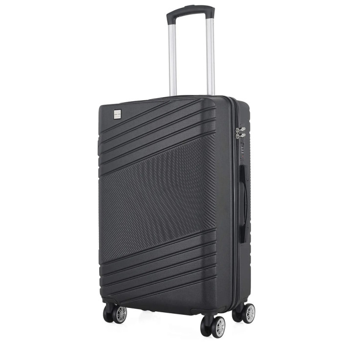 Чемодан Semi Line 24" (M) Black (T5789-2)  