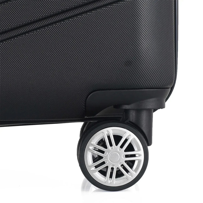 Чемодан Semi Line 24" (M) Black (T5789-2)  