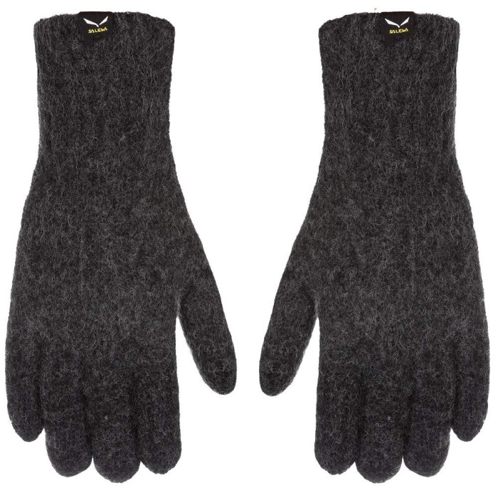 Рукавицы Salewa WALK WOOL GLOVES - серые, XL 