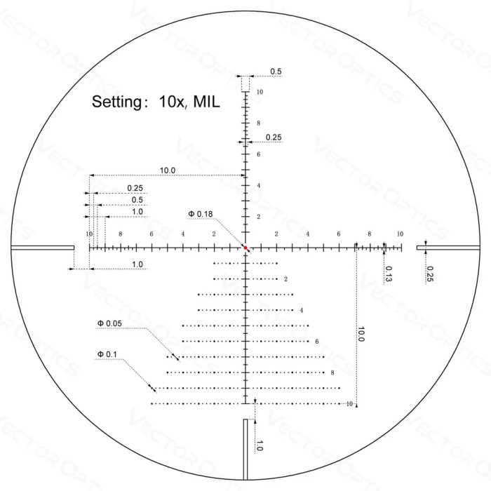 Прицел оптический Vector Optics Veyron Plus 10x30 Zero  