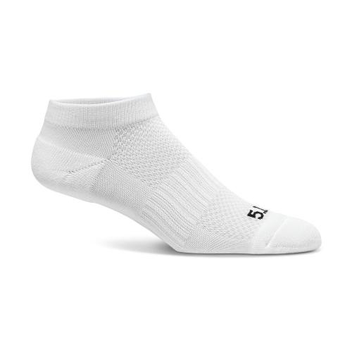 Носки тренировочные 5.11 Tactical PT Ankle Sock - 3 Pack (3 шт. в упаковке), белые, M (10035) 