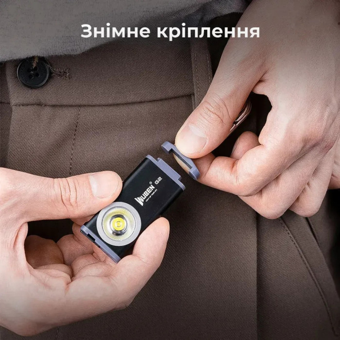 Фонарь Wuben G2, черный  