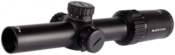 Прицел оптический XD Precision Black-C.Q.B, 1-6x24 IR, BDC, F1  