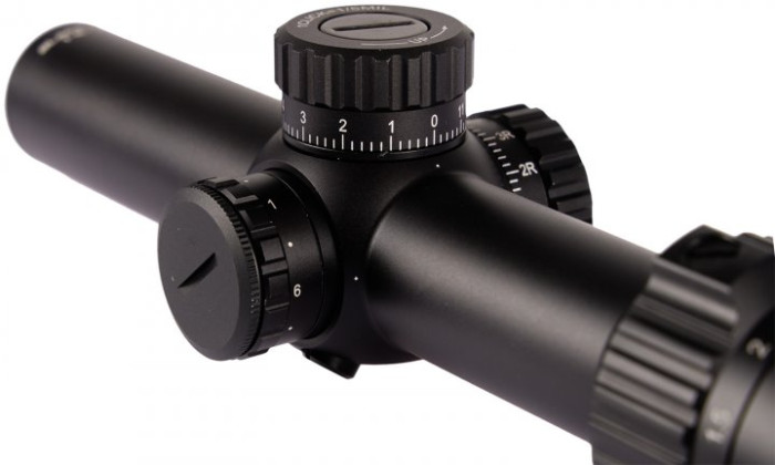 Прицел оптический XD Precision Black-C.Q.B, 1-6x24 IR, BDC, F1  