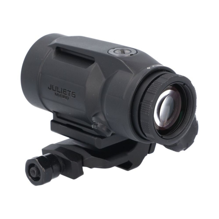 Увеличитель Sig Optics 5X JULIET5-MICRO 5X24MM, PUSH-BUTTON MOUNT WITH SPACERS, BLACK  
