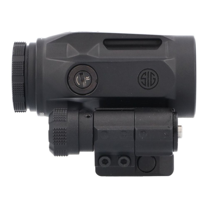 Увеличитель Sig Optics 5X JULIET5-MICRO 5X24MM, PUSH-BUTTON MOUNT WITH SPACERS, BLACK  