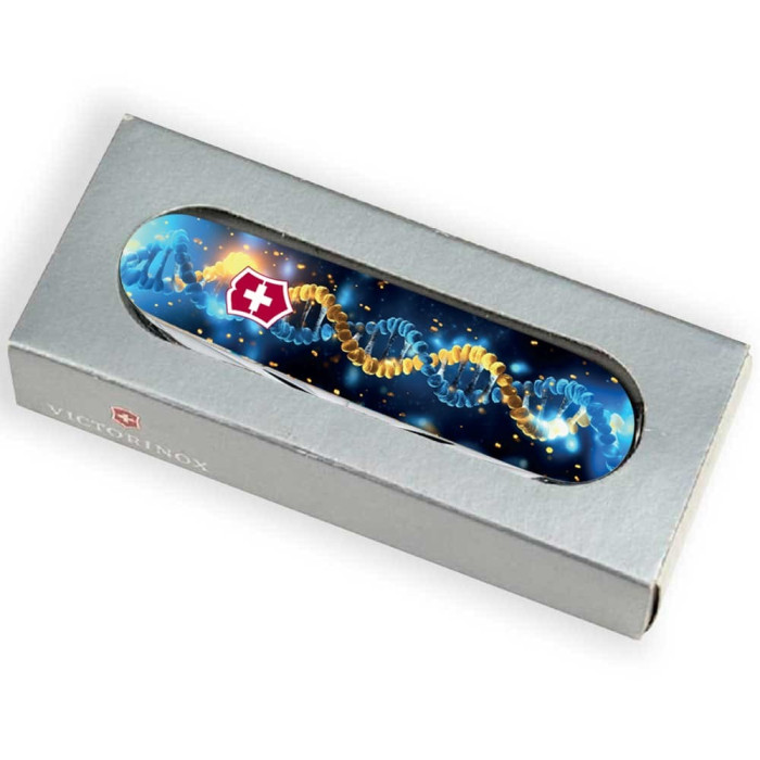 Складной нож Victorinox CLIMBER UKRAINE ДНК Украинца 1.3703.3.T3270pw  