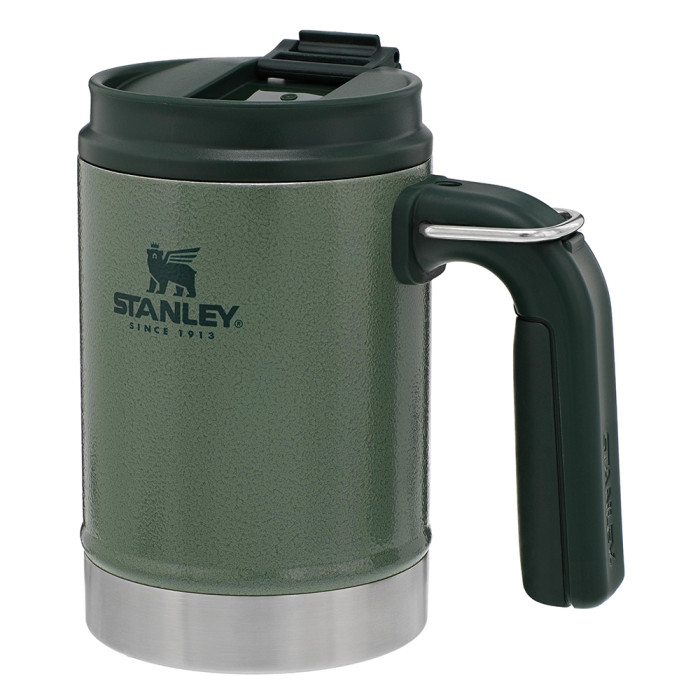 Термочашка Stanley Big Grip Camp Hammertone Green 0,47 л  