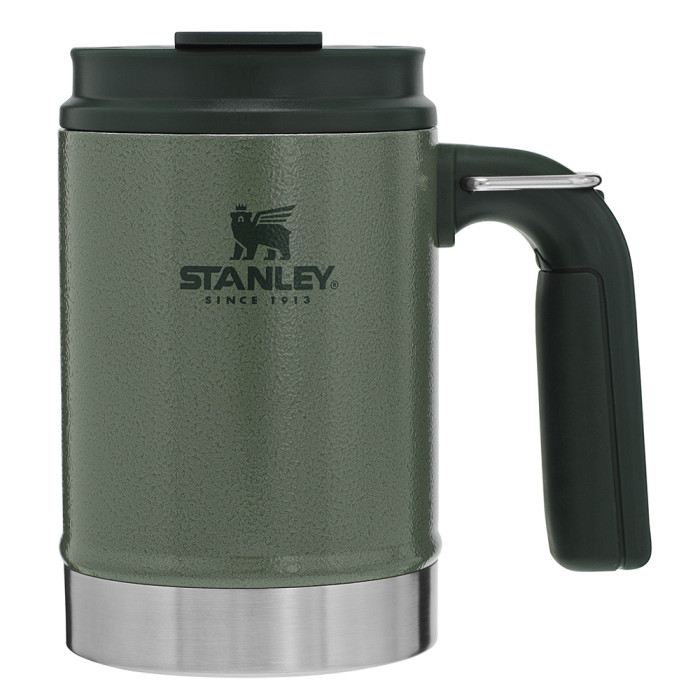 Термочашка Stanley Big Grip Camp Hammertone Green 0,47 л 
