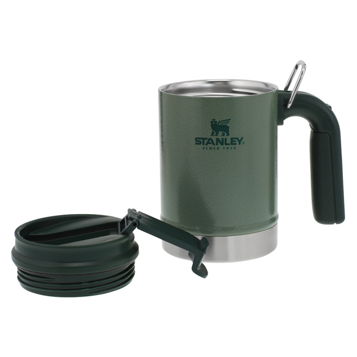 Термочашка Stanley Big Grip Camp Hammertone Green 0,47 л  