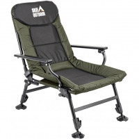Кресло раскладное Skif Outdoor Comfy L (зеленый/черный)