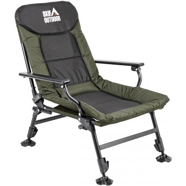 Кресло раскладное Skif Outdoor Comfy L (зеленый/черный) 