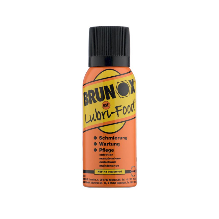 Универсальная смазка Brunox Lubri Food, спрей, для ухода за ножами, 120ml 