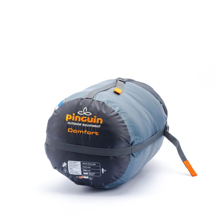 Спальный мешок Pinguin Comfort PFM (-1/-7°C), 175 см - Left Zip, Blue (PNG 234756)  