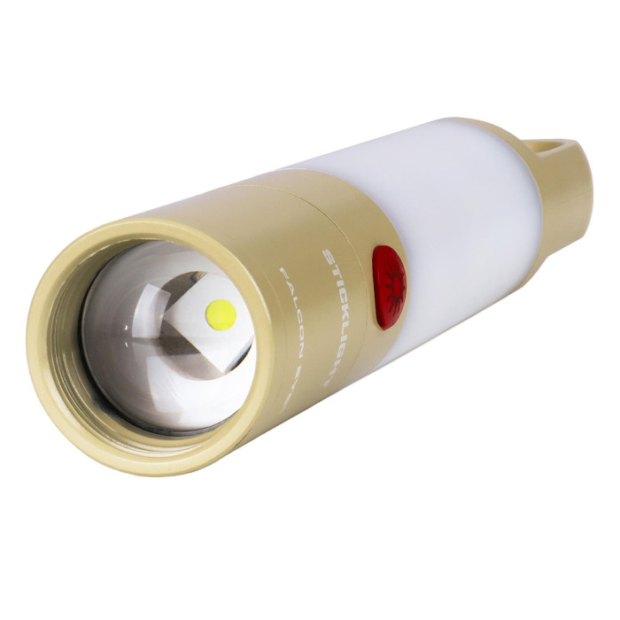 Фонарь кемпинговый Falcon Eye Sticklight (1000 Lm) White/Red LED Focus Magnetic USB-C (FCL0028)  