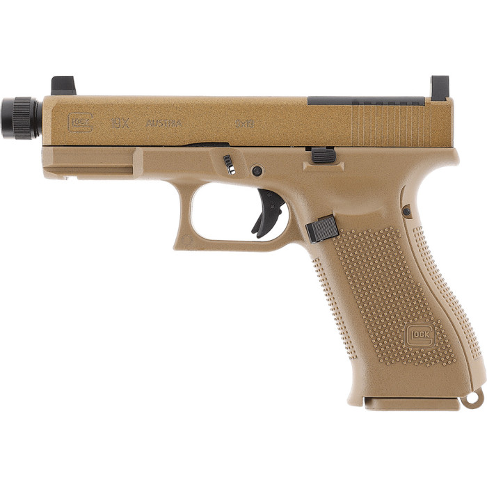 Пневматический пистолет Umarex Glock 19X MOS COY blowback кал.4,5мм  
