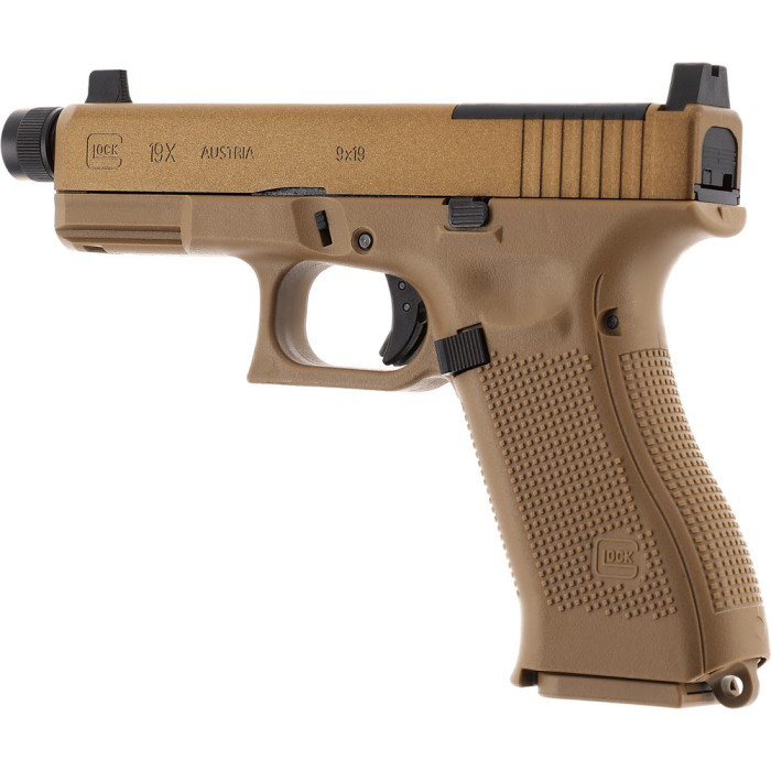 Пневматический пистолет Umarex Glock 19X MOS COY blowback кал.4,5мм  