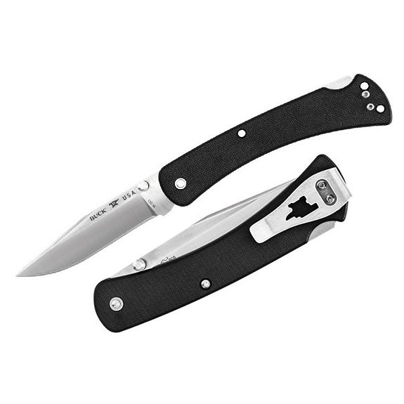 Нож Buck 110 Slim Pro, черный 