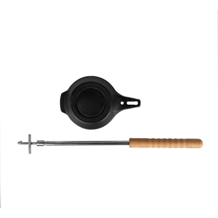 Сковородка чугунная для костра Petromax Cast-Iron Campfire Pan  