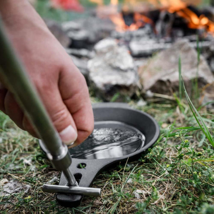 Сковородка чугунная для костра Petromax Cast-Iron Campfire Pan  